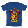 Kép 6/13 - Királykék Harry Potter gyerek rövid ujjú póló - Griffendél logó