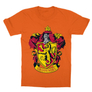 Kép 7/13 - Narancs Harry Potter gyerek rövid ujjú póló - Griffendél logó