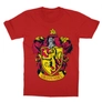 Kép 8/13 - Piros Harry Potter gyerek rövid ujjú póló - Griffendél logó