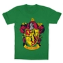 Kép 13/13 - Zöld Harry Potter gyerek rövid ujjú póló - Griffendél logó