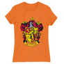 Kép 10/22 - Narancs Harry Potter női rövid ujjú póló - Griffendél logó