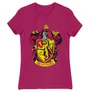 Pink Harry Potter női rövid ujjú póló - Griffendél logó