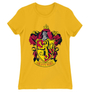 Kép 13/22 - Sárga Harry Potter női rövid ujjú póló - Griffendél logó