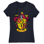 Kép 14/22 - Sötétkék Harry Potter női rövid ujjú póló - Griffendél logó