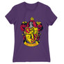Kép 15/22 - Sötétlila Harry Potter női rövid ujjú póló - Griffendél logó