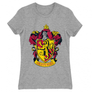 Kép 17/22 - Sportszürke Harry Potter női rövid ujjú póló - Griffendél logó