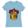 Kép 20/22 - Világoskék Harry Potter női rövid ujjú póló - Griffendél logó