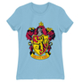 Kép 20/22 - Világoskék Harry Potter női rövid ujjú póló - Griffendél logó