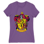 Kép 21/22 - Világoslila Harry Potter női rövid ujjú póló - Griffendél logó