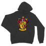 Kép 9/14 - Sötétszükre Harry Potter unisex kapucnis pulóver - Griffendél logó
