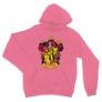 Kép 12/14 - Világos rózsasín Harry Potter unisex kapucnis pulóver - Griffendél logó