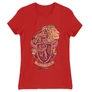 Piros Harry Potter női rövid ujjú póló - Gryffindor