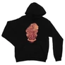 Fekete Harry Potter unisex kapucnis pulóver - Gryffindor