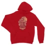 Piros Harry Potter unisex kapucnis pulóver - Gryffindor