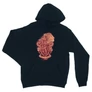 Sötétkék Harry Potter unisex kapucnis pulóver - Gryffindor