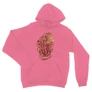 Világos rózsasín Harry Potter unisex kapucnis pulóver - Gryffindor