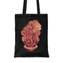 Fekete Harry Potter vászontáska - bevásárlótáska - Gryffindor