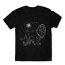 Fekete Harry Potter férfi rövid ujjú póló - Gryffindor Constellation
