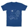 Királykék Harry Potter gyerek rövid ujjú póló - Gryffindor Constellation