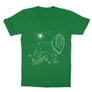 Zöld Harry Potter gyerek rövid ujjú póló - Gryffindor Constellation