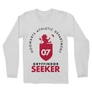 Fehér Harry Potter férfi hosszú ujjú póló - Gryffindor Seeker