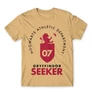 Homok Harry Potter férfi rövid ujjú póló - Gryffindor Seeker