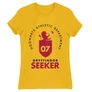 Sárga Harry Potter női rövid ujjú póló - Gryffindor Seeker