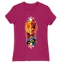 Pink Harry Potter női rövid ujjú póló - Gryffindor values