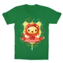 Zöld Harry Potter gyerek rövid ujjú póló - Gryffindor Watercolor