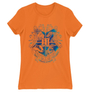 Kép 1/10 - Narancs Harry Potter női rövid ujjú póló - Hogwarts Logo Art
