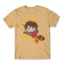 Homok Harry Potter férfi rövid ujjú póló - H. Potter 07