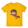 Sárga Harry Potter férfi rövid ujjú póló - H. Potter 07
