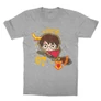 Sportszürke Harry Potter gyerek rövid ujjú póló - H. Potter 07
