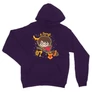Sötétlila Harry Potter unisex kapucnis pulóver - H. Potter 07