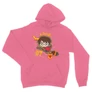 Világos rózsaszín Harry Potter unisex kapucnis pulóver - H. Potter 07