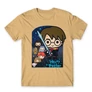 Homok Harry Potter férfi rövid ujjú póló - Harry Potter chibi poster