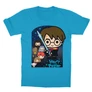 Atollkék Harry Potter gyerek rövid ujjú póló - Harry Potter chibi poster