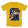 Sárga Harry Potter gyerek rövid ujjú póló - Harry Potter chibi poster