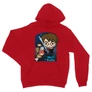 Piros Harry Potter unisex kapucnis pulóver - Harry Potter chibi poster