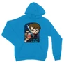 Zafírkék Harry Potter unisex kapucnis pulóver - Harry Potter chibi poster