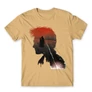 Homok Harry Potter férfi rövid ujjú póló - Harry silhouette
