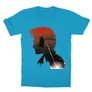 Atollkék Harry Potter gyerek rövid ujjú póló - Harry silhouette