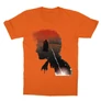 Narancs Harry Potter gyerek rövid ujjú póló - Harry silhouette