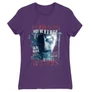 Sötétlila Harry Potter női rövid ujjú póló - He returns