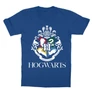 Királykék Harry Potter gyerek rövid ujjú póló - Hogwarts Alumni
