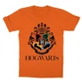 Narancs Harry Potter gyerek rövid ujjú póló - Hogwarts Alumni