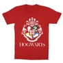 Piros Harry Potter gyerek rövid ujjú póló - Hogwarts Alumni
