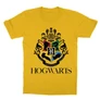 Sárga Harry Potter gyerek rövid ujjú póló - Hogwarts Alumni