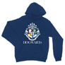 Kép 4/14 - Királykék Harry Potter unisex kapucnis pulóver - Hogwarts Alumni