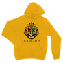 Kép 6/14 - Sárga Harry Potter unisex kapucnis pulóver - Hogwarts Alumni